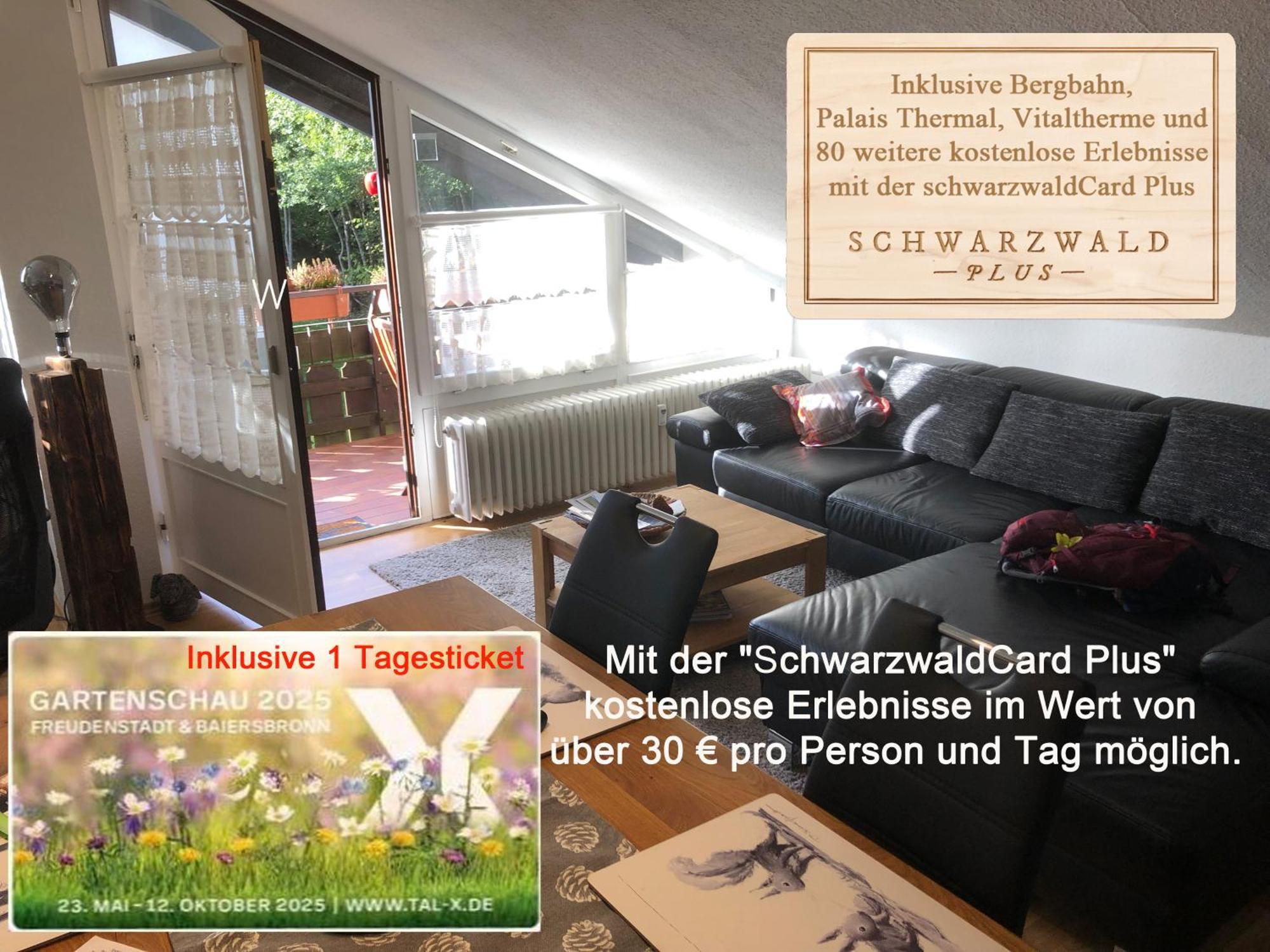 Ferienwohnung Kuckuck Auf Dem Sommerberg Incl Schwarzwaldcard Plus - 2 Zimmer 50Qm Bad Wildbad Exterior photo